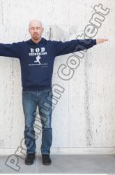 Whole Body Man T poses Casual Average Street photo references